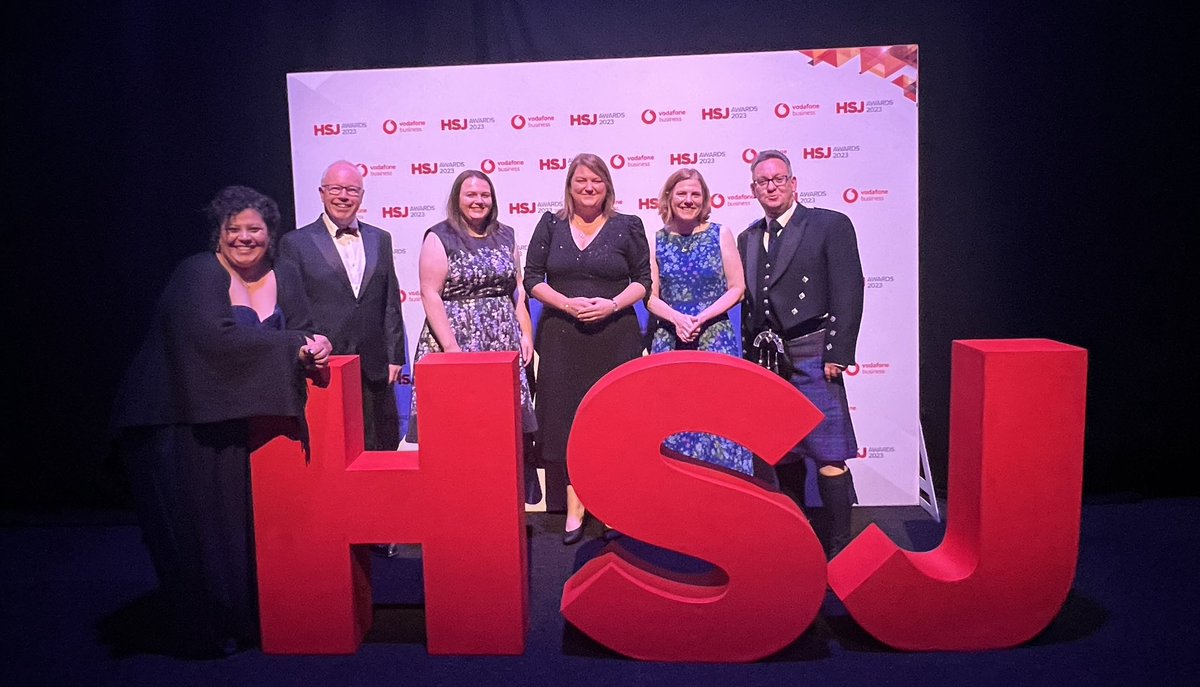 Thrilled to just be nominated for #HSJAwards Acute sector innovator of the year!!