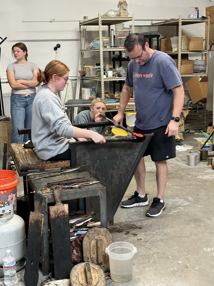 3d_mhs's tweet photo. Thank you @hotlantaglassblowing and @DavensCeramics for hosting our AP 3D and Ceramics 3 students today! They went home with so many ideas in their head!
@ArtsFCS @JonesBC_MHS @dpbrown99 #arteducation #fultonartstrong #ap3d https://t.co/YbNJSwU8BH