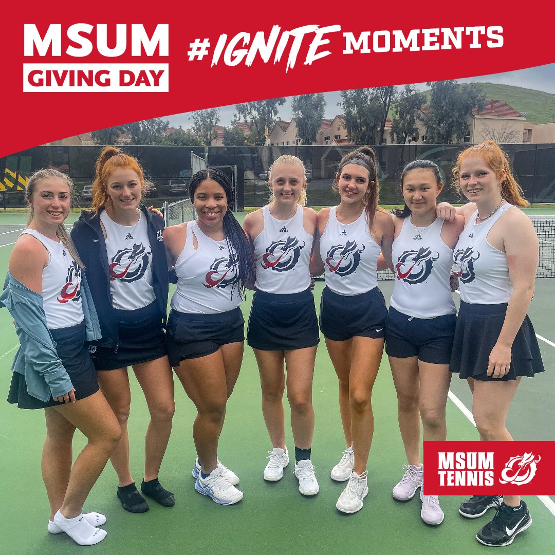 #IgniteMoments like these on #MSUMGivingDay

MSUM Giving Day - Nov. 16, 2023

➡️MSUMDragons.com/GivingDay