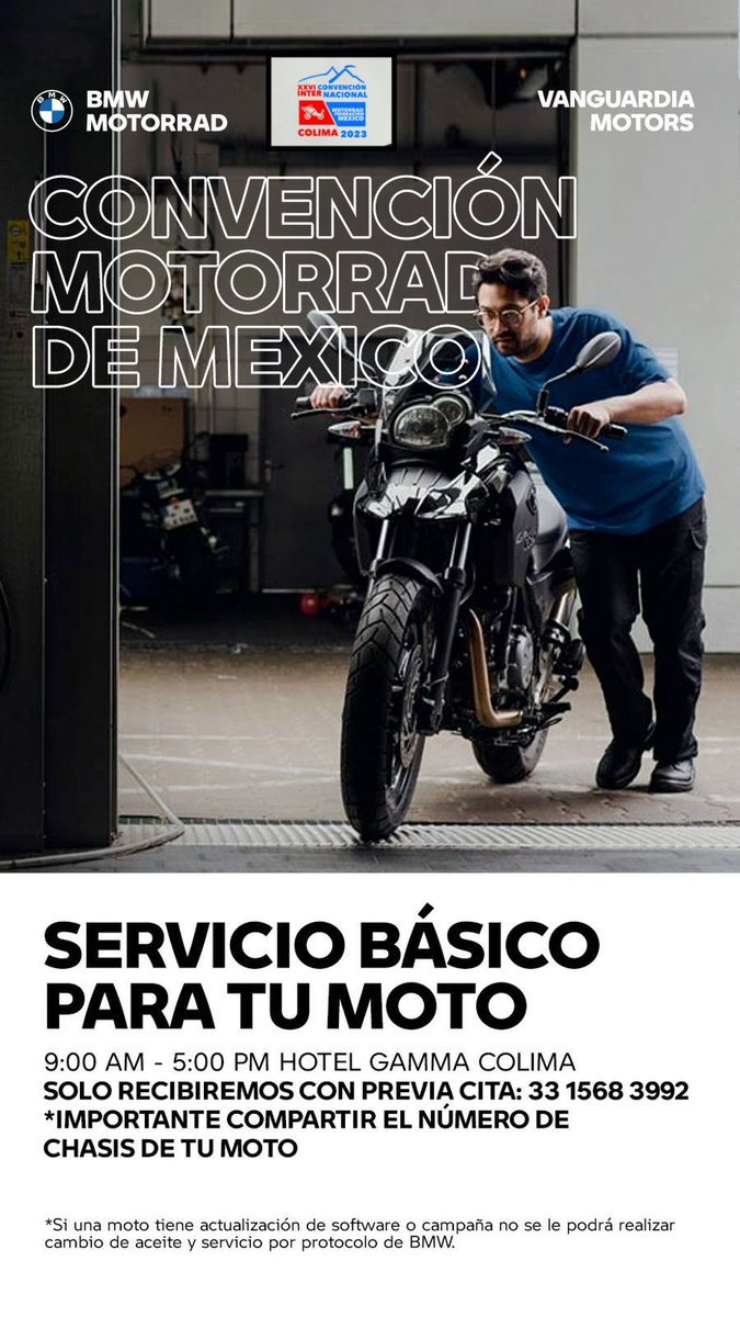 motofedmex's tweet photo. ⁦@BMWMotorrad_Mx⁩ presente en la XXVI CONVENCION INTERNACIONAL MOTORRAD FEDERACIÓN DE MEXICO https://t.co/E3UcWUQAAE