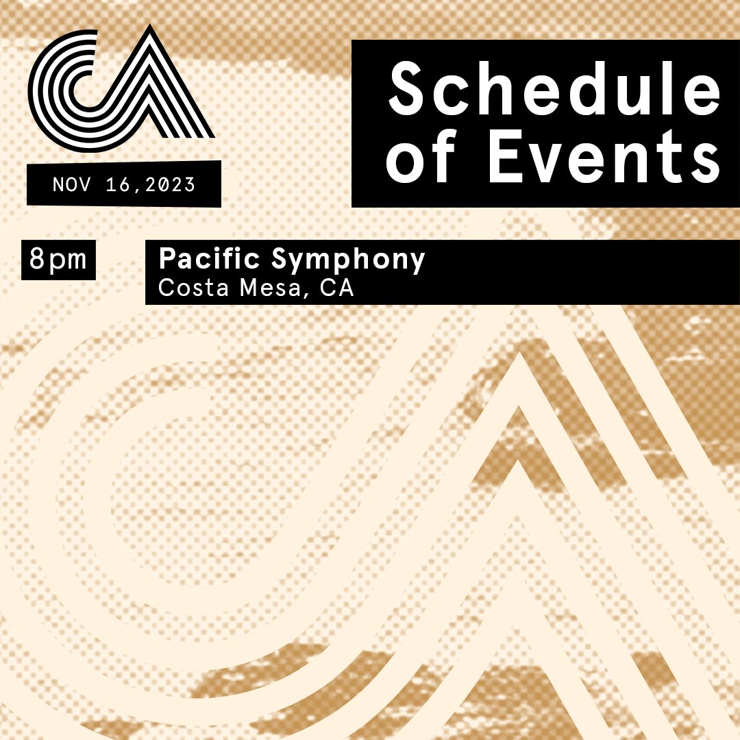 CA Festival (@ca_festival_) on Twitter photo There are only four days left to experience the #CAFestival ๐ฒ; don't miss world premieres from Gabriela Ortiz and <a href="/Myron_McKinley/">Myron Mckinley</a>, and performances from cellist <a href="/AWeilerstein/">Alisa Weilerstein ๐บ๐ธ๐ฎ๐ฑ๐บ๐ฆ</a> and the Colburn Contemporary Ensemble.
Learn more and get tickets/RSVP at cafestival.org! There are only four days left to experience the #CAFestival ๐ฒ; don't miss world premieres from Gabriela Ortiz and <a href="/Myron_McKinley/">Myron Mckinley</a>, and performances from cellist <a href="/AWeilerstein/">Alisa Weilerstein ๐บ๐ธ๐ฎ๐ฑ๐บ๐ฆ</a> and the Colburn Contemporary Ensemble.
Learn more and get tickets/RSVP at cafestival.org!