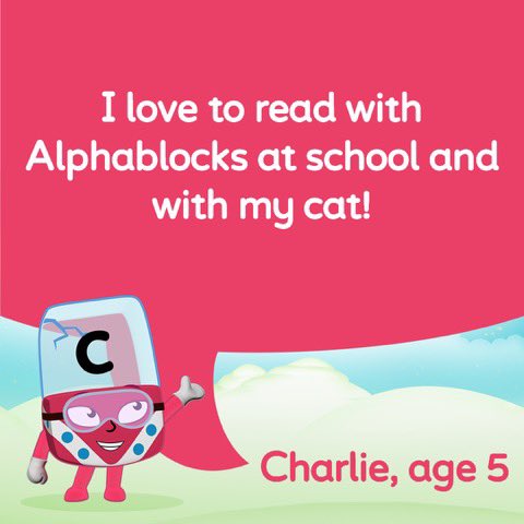 Alphablocks tweet media