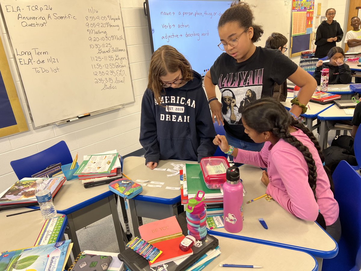 Is it a noun? verb? adjective? Today, ⁦<a href="/25Lafayette/">Lafayette Estates School #25</a>⁩, we sorted words according to their parts of speech.