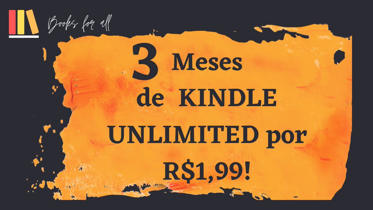 books_forall's tweet photo. 🚨ATENÇÃO! 

3 MESES DE KINDLE UNLIMITED POR R$1,99! 

https://t.co/VJb2Z1P4MT
https://t.co/VJb2Z1P4MT

➡️ Milhares de livros para ler quando e onde quiser!

✨ Veja se sua conta é elegível

🪧Utilizando nossos links vocês apoiam o nosso trabalho🙏 https://t.co/CbDf1ObC7v