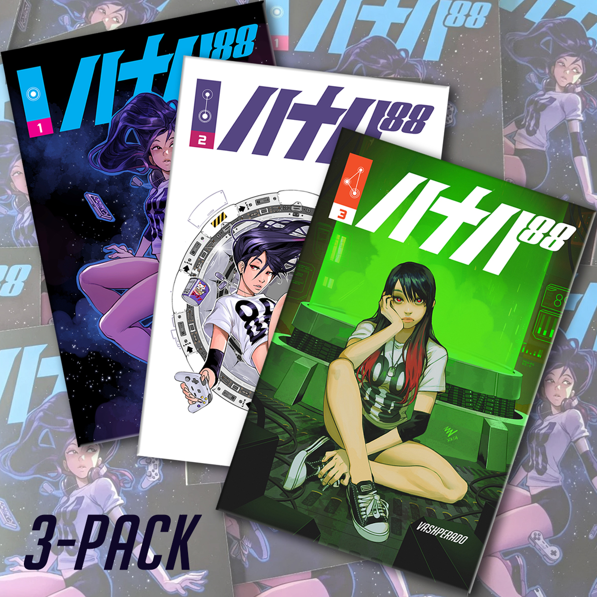 vashperado's tweet photo. With this issue release I am also selling a 3 pack of comic books, in case you missed the first two physical copies! https://t.co/Ez4gvMnQ8O https://t.co/QKtWb5T9rh