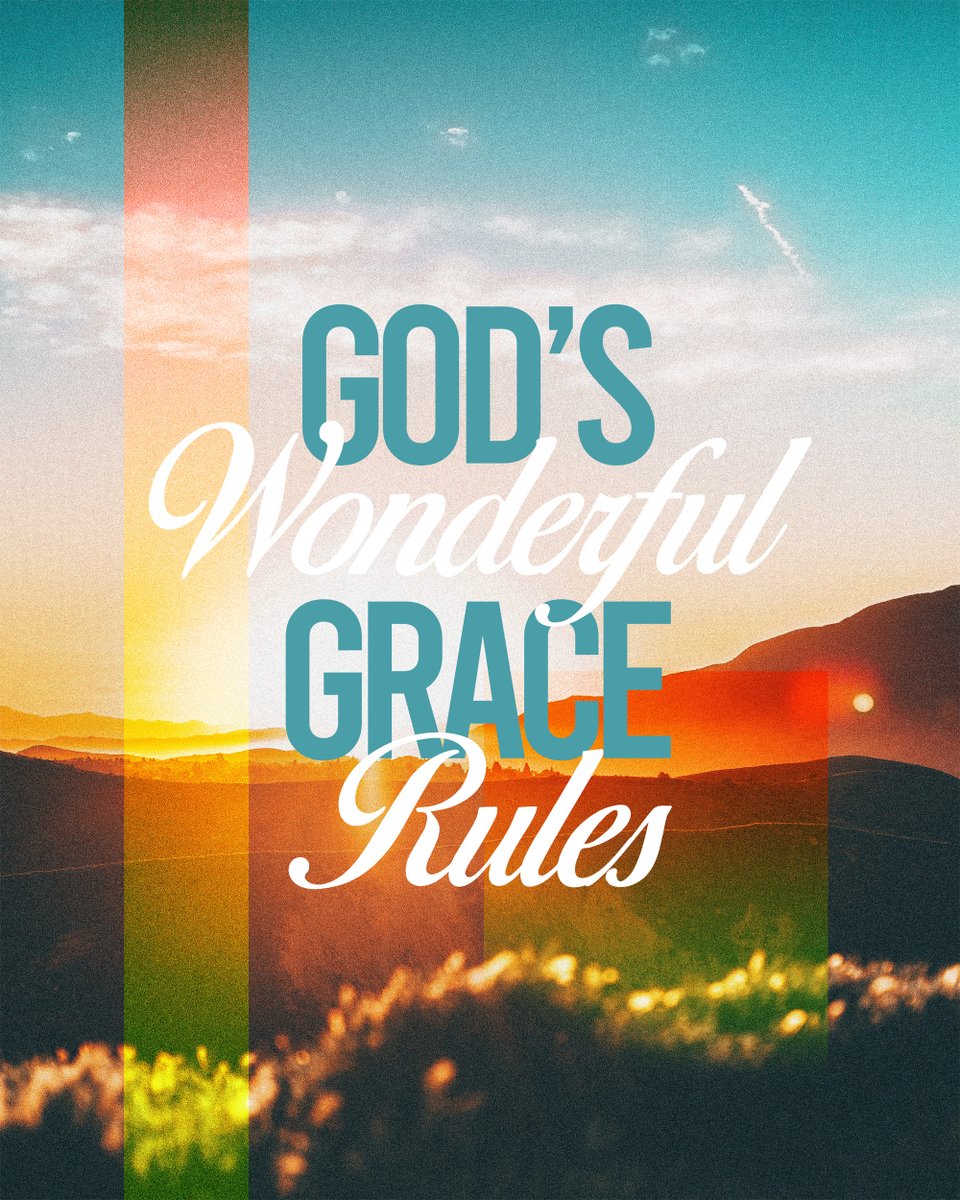 "So just as sin ruled over all people and brought them to death, now God’s wonderful grace rules instead, giving us right standing with God and resulting in eternal life through Jesus Christ our Lord." - Romans 5:21