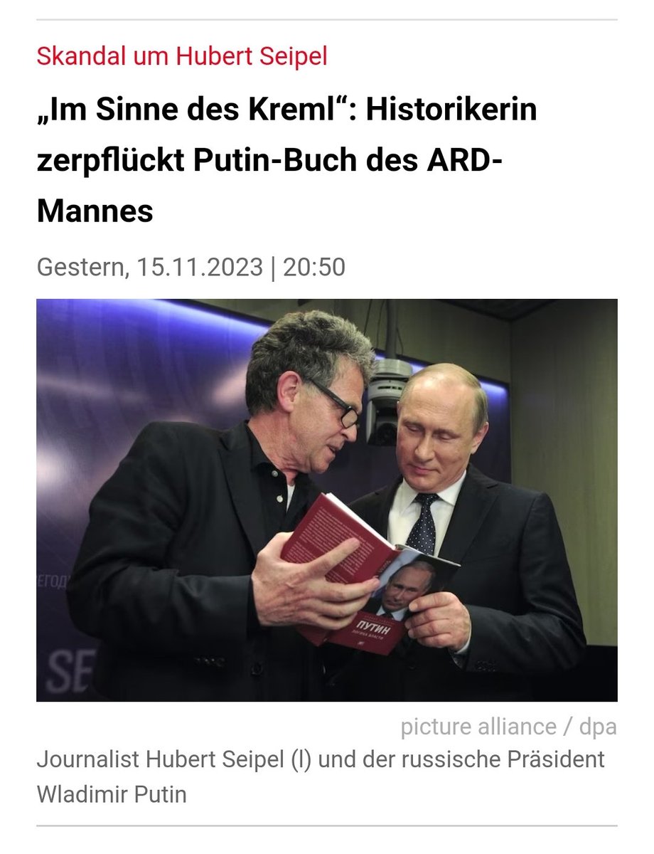 JaninaKaras's tweet photo. @reitschuster Warum muss ich immer an #HubertSeipel denken, wenn ich Ihren Namen lese? 🤔 https://t.co/NduIylYPmC