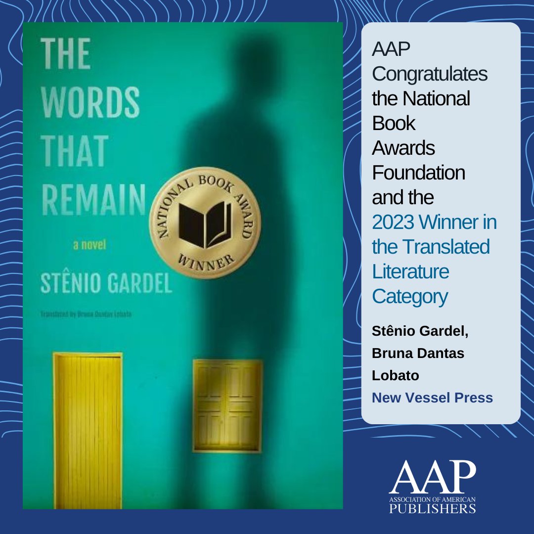 Congratulations to @NewVesselPress, Stênio Gardel, and @bdantaslobato on winning the National Book Award in the Translated Literature category!