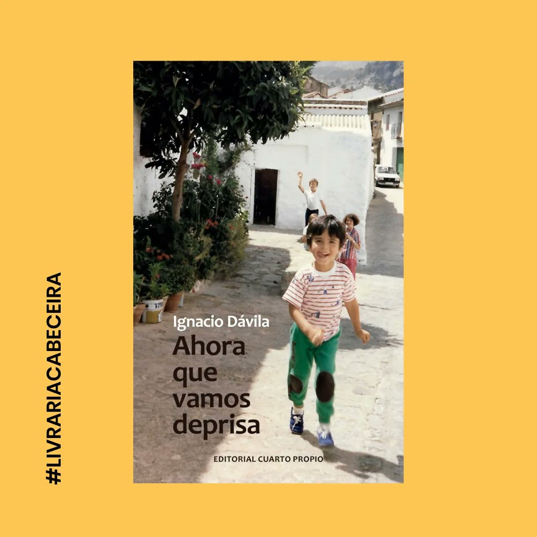 Amanhã, às 18h, lançarei meu romance "Ahora que vamos deprisa" no Brasil. O evento ocorrerá na livraria Cabeceira de São Paulo. O livro será apresentado pelo <a href="/julianfuks/">Julián Fuks</a> e a <a href="/juliacodo/">Julia Codo</a>. Aguardo vocês! (¡Os espero!)