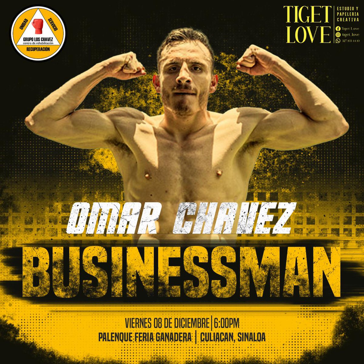 PoloChvez2's tweet photo. Los esperamos #8dediciembre #palenquedeculiacan para que apoyen a mi esposa #karenrubio #miniJC #omarchavez @jdpromociones @Jcchavez115 https://t.co/OlOpMC6wPV