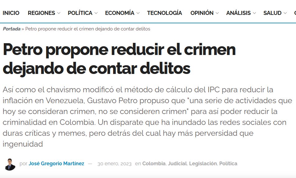Aladiestra1's tweet photo. De los mismos creadores de:
"Si dejamos de llamar delito, a algunas actividades que hoy se consideran delitos, se reduce la criminalidad".
Hoy llega:
"Volvamos crimen pensar y estar en contra de la paz total".
#DecrecerEs https://t.co/SVBGO7dKFN