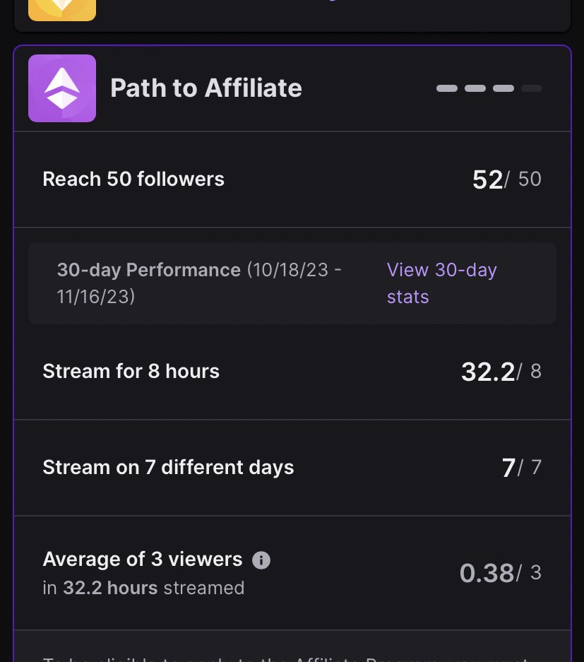 CallMeRaza's tweet photo. I’m so close to becoming an affiliate and partner. Y’all be sure to keep showing me support and tuning into my stream. You guys are the best. Thank you #GetWithMe💪🏼 https://t.co/Rro71LEEnv