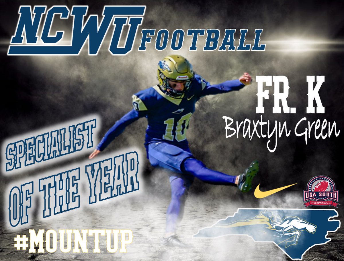 🔥🚨🎤Special Teams Player of the Year <a href="/BraxtynGreen/">Braxtyn Green</a> #MountUp