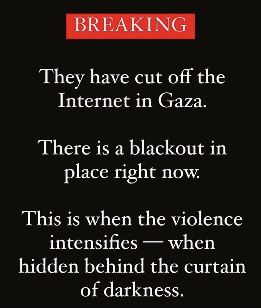 They cut off the internet. Again.