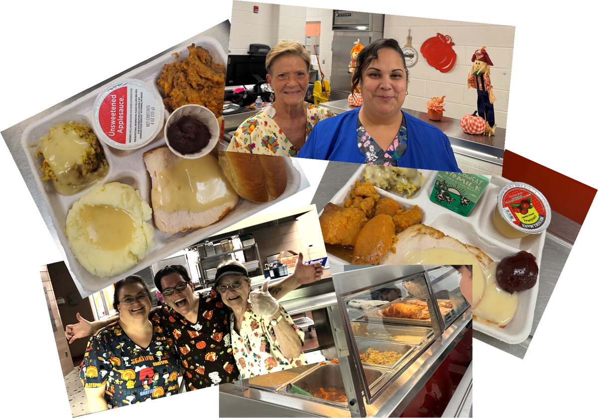 Serving up Thanksgiving Lunch with a smile!!  A special thank you to all of our amazing staff for making this special day happen!! #holidaymeal <a href="/calvertnet/">Calvertnet</a>