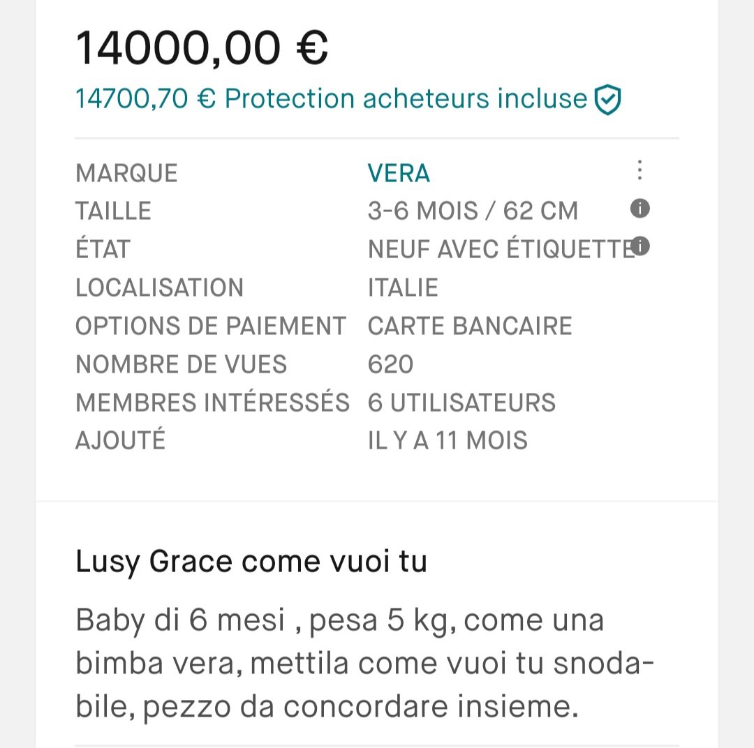 Alphanumrique2's tweet photo. @Vinted des explications???? https://t.co/vu2BbLQtuR