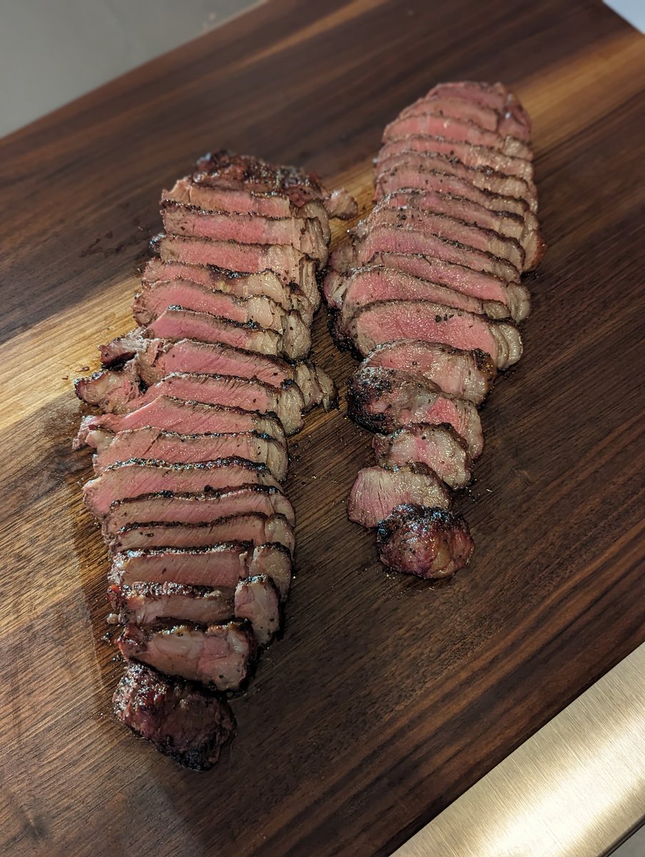 NY strip on the kettle today for an early dinner!  #weber #weberkettle #steak #nystrip #dinner #grilling