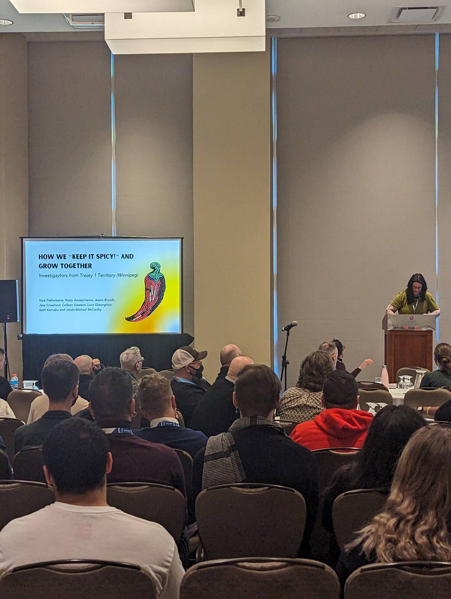 "To be seen and be listened to are essential protective health factors for 2SLGBTQQIA+ people, especially those who are multiply-targeted and whose identities are especially unseen and unheard." - Noe Prefontaine from the Winnipeg InvestiGAYtors program 

#CBRCSummit2023