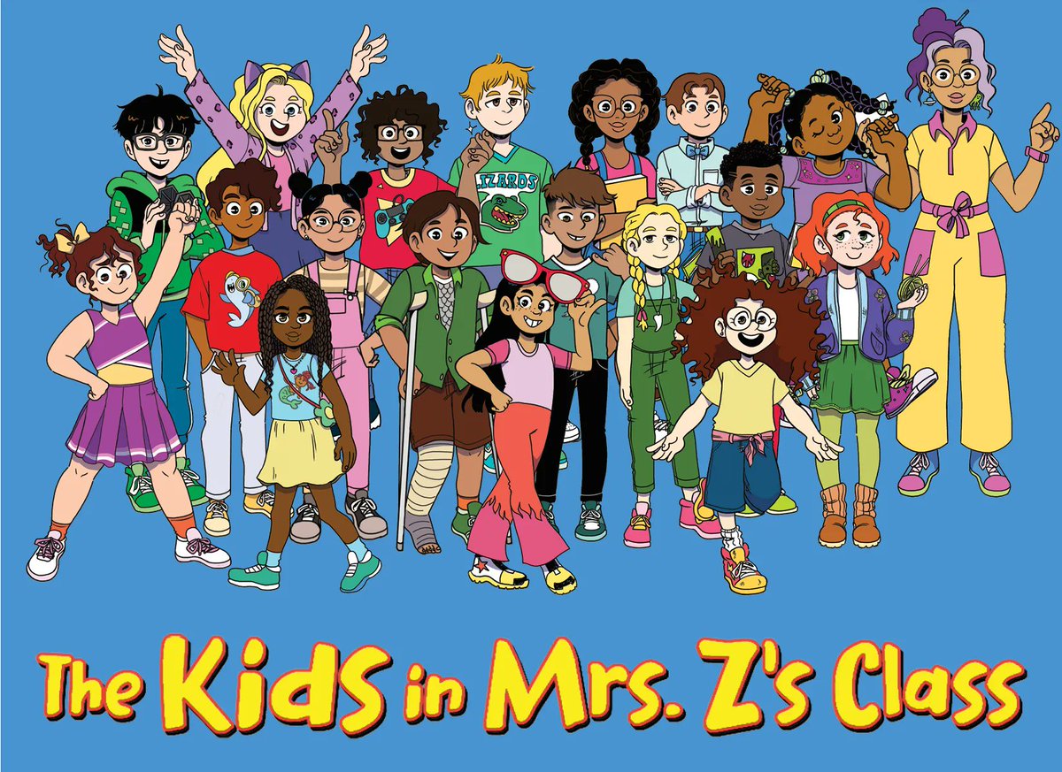 We'll be celebrating our new multi-author chapter book series THE KIDS IN MRS. Z'S CLASS at #NCTE23! Join us Friday at 4:30pm at @HachetteKids Booth 606 for signed ARCs of the first two books and lots of other treats! #TheKidsInMrsZsClass