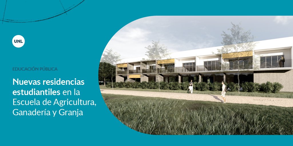 UNL y Nación construirán las nuevas residencias estudiantiles de la EAGG Lo anunció el rector @mammarellaej tras firmar el convenio con el ministro de Educación, @jaimeperczyk. Con financiamiento nacional, en las nuevas residencias de EAGG se invertirán $1.722 millones. 1/3