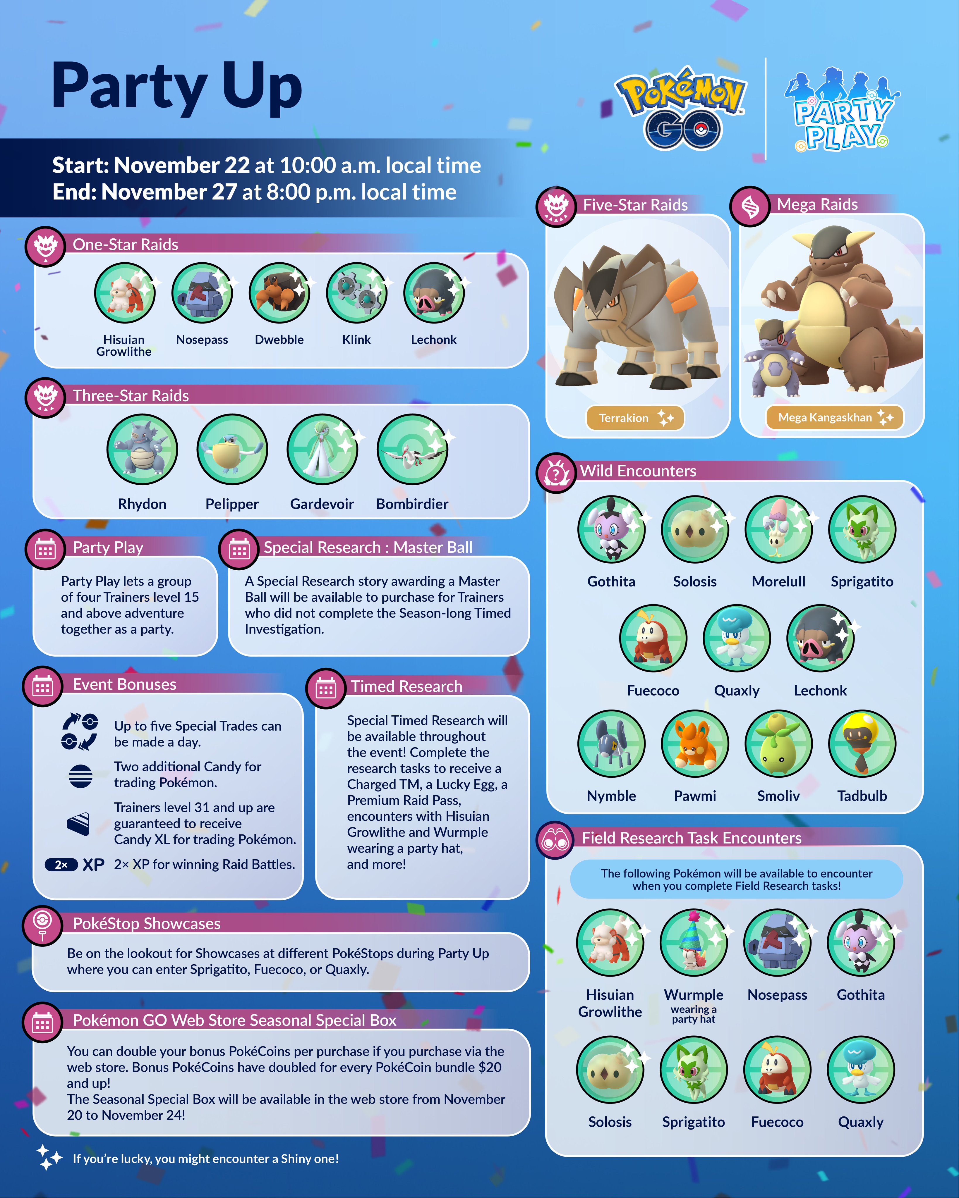 Pokemon go november outlet raid