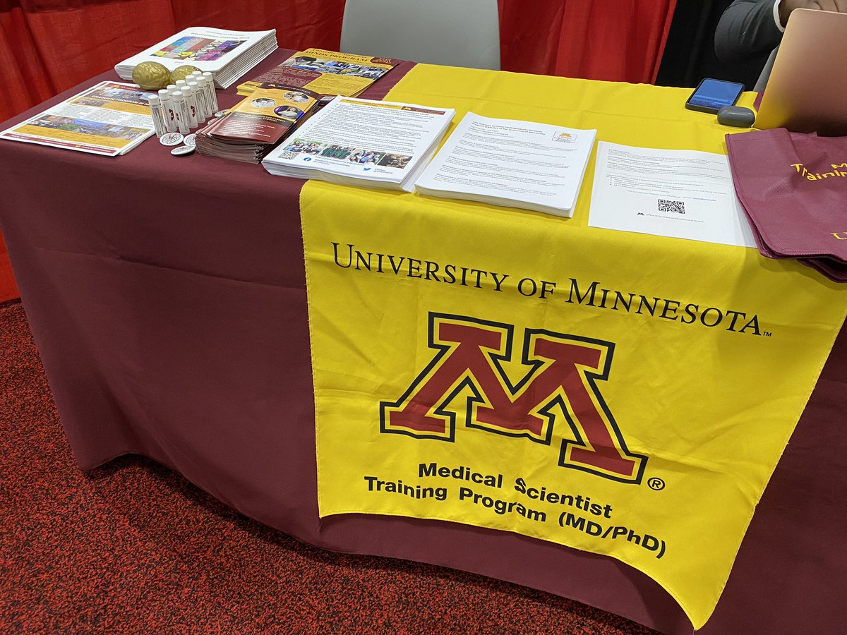 Excited to be at #ABRCMS2023! See us at Booth 900 to talk about @UMNMSTP, PhD, summer programs, @MINDScholars, and more