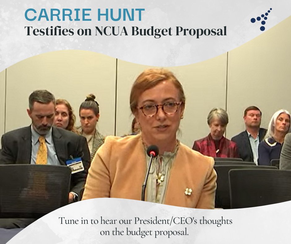 VACreditUnions's tweet photo. Carrie is advocating for CUs & their success today! She just testified during NCUA’s public hearing on the agency’s 2024-2025 budget proposal. Read About it Here: https://t.co/B4bqXpgdfc #CUAdvocacy #Cybersecurity #CUStrong💪 https://t.co/rZScKgQltk
