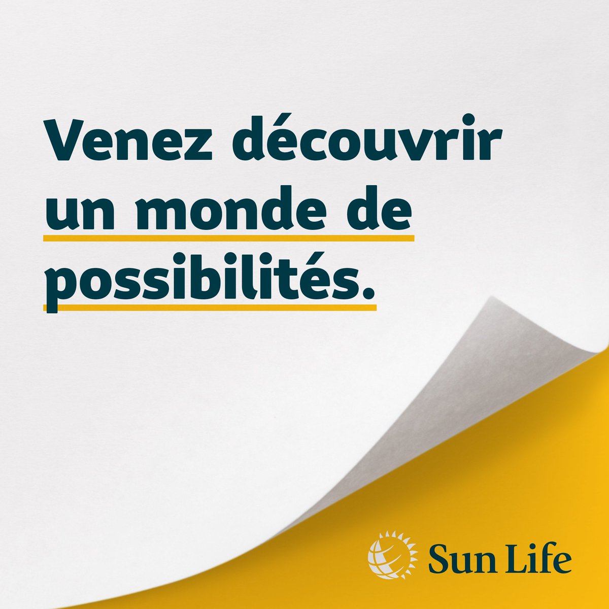 Passez au niveau supérieur avec la Sun Life. Pour une carrière stimulante, une culture de collaboration et un accompagnement dans la transition.  
Pour en savoir plus, contactez [nomcomplet@sunlife.com].
