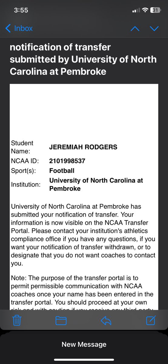 JeremiahRodge15's tweet photo. 6’4 1/2 
320lbs
OFFENSIVE LINEMAN 
REDSHIRT SOPHOMORE
2 years of eligibility left https://t.co/e5r5rWvUMp
