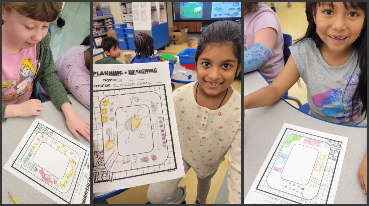 StemEmk's tweet photo. It's almost TG at EMK! Ks built dinner tables with @KEVAplanks big enough for a feast! 1sts built strong turkey hideouts with @3Duxdesign that didn't break! 2nds designed turkeytrot obstacle courses!   Also turkey pin fine motor practice! #STEM4Them @EWRSDK12 @NicoleFoulksEMK https://t.co/XyUfiY7BBS