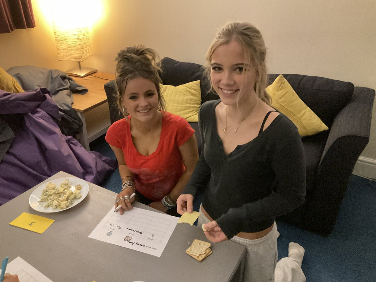 MartletHouse's tweet photo. UV Cheese Tasting this evening! Well done to the winning team! https://t.co/Dx27UZRj0M