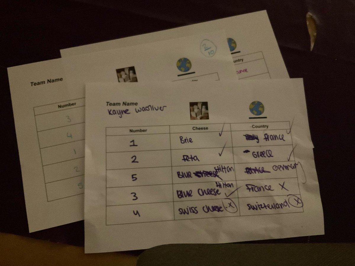 MartletHouse's tweet photo. UV Cheese Tasting this evening! Well done to the winning team! https://t.co/Dx27UZRj0M