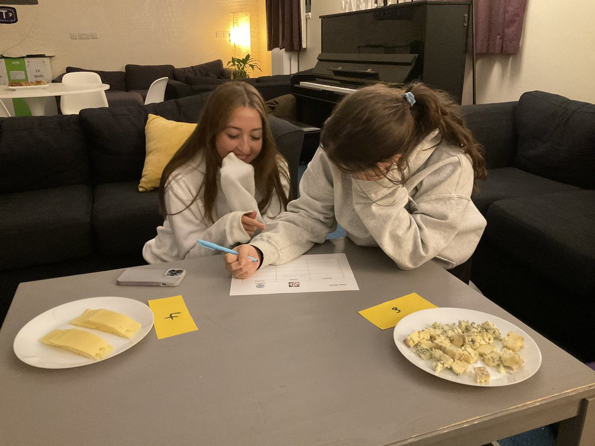 MartletHouse's tweet photo. UV Cheese Tasting this evening! Well done to the winning team! https://t.co/Dx27UZRj0M