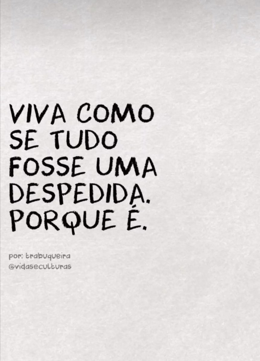 No final das contas sempre é.