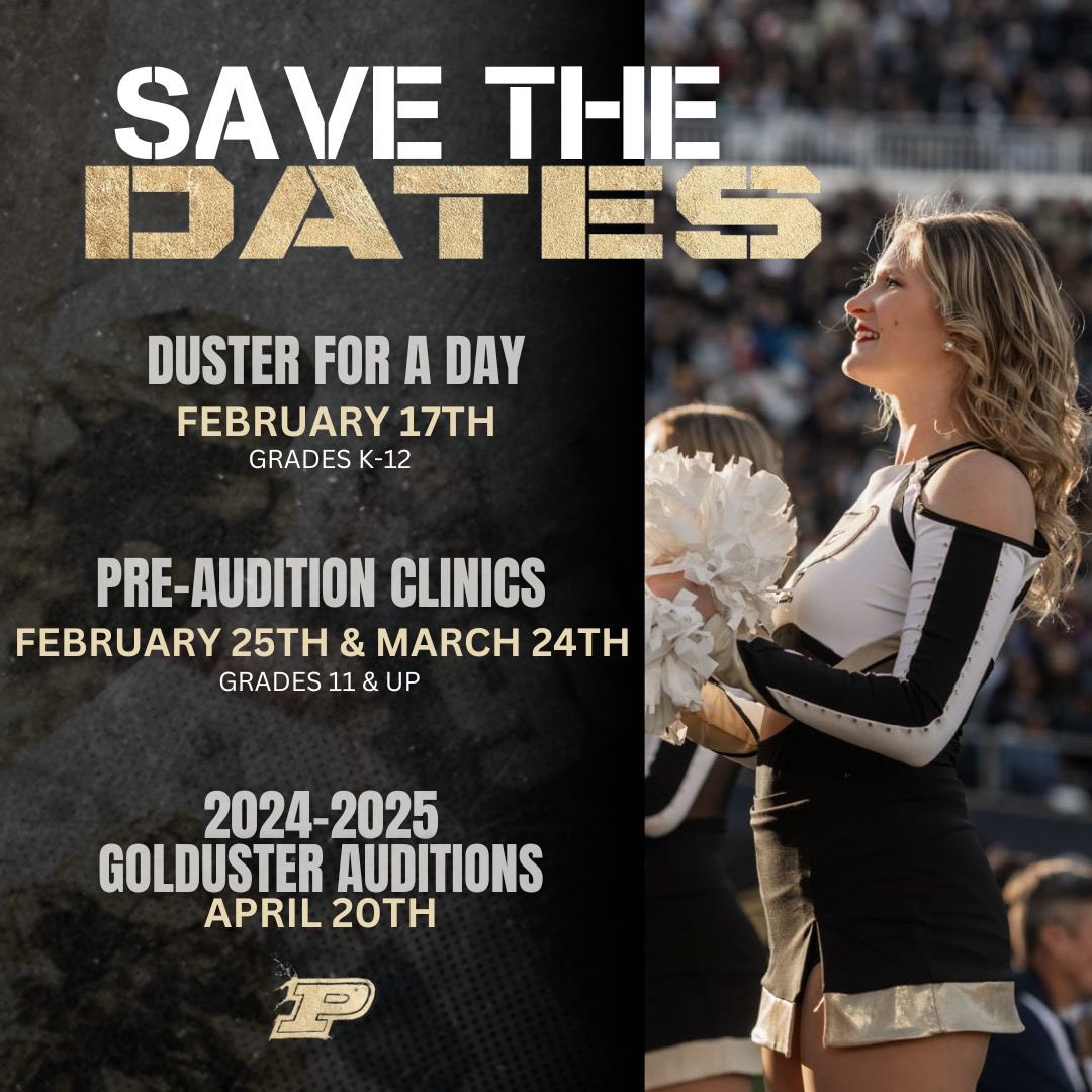 The Purdue Golduster Dance Team (@purduegolduster) on Twitter photo 
