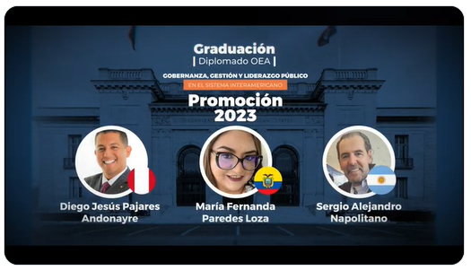 SergioNapo's tweet photo. Gracias @EscuelaOEA, contento de haber participado y culminado el #DiplomadoOEA. Excelente propuesta de la Escuela de Gobierno. Ahora, esperando la #MaestríaOEA 😉

@OEA_oficial https://t.co/cfHnNJGqPr