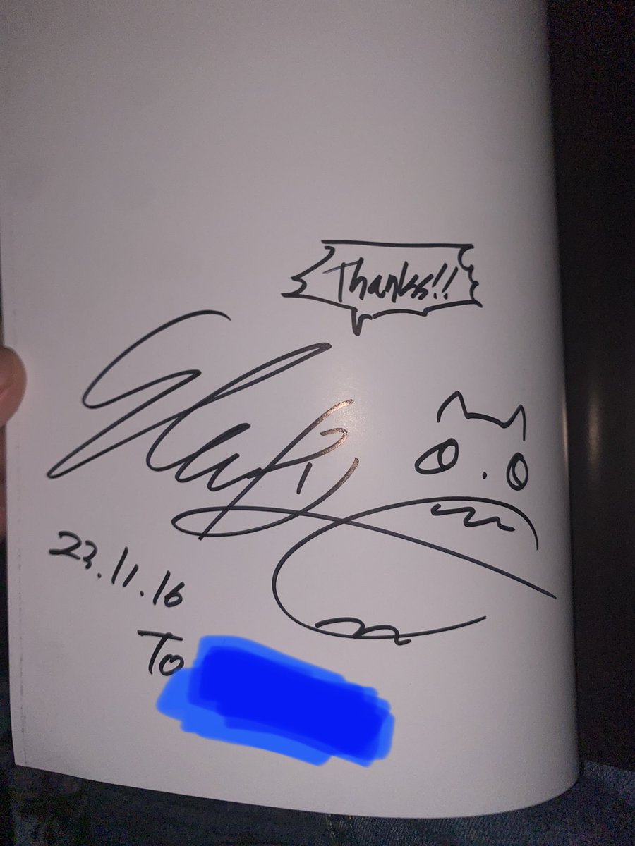 Naum000's tweet photo. sleepy-c is so nice😭
I asked her which part of the novel she likes to draw the most
She said that even a lot of effort was put into the action scenes, what she was interested to was to draw those parts with depth/foreshadowing😯
Everyone else was super nice too! (´-ω-`) https://t.co/ge5O5BFTM9