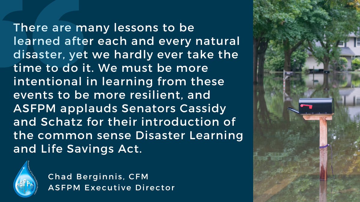 Senators Cassidy, Schatz reintroduce bill to create new national board to investigate natural disasters, provide recommendations to mitigate future impact
cassidy.senate.gov/newsroom/press…