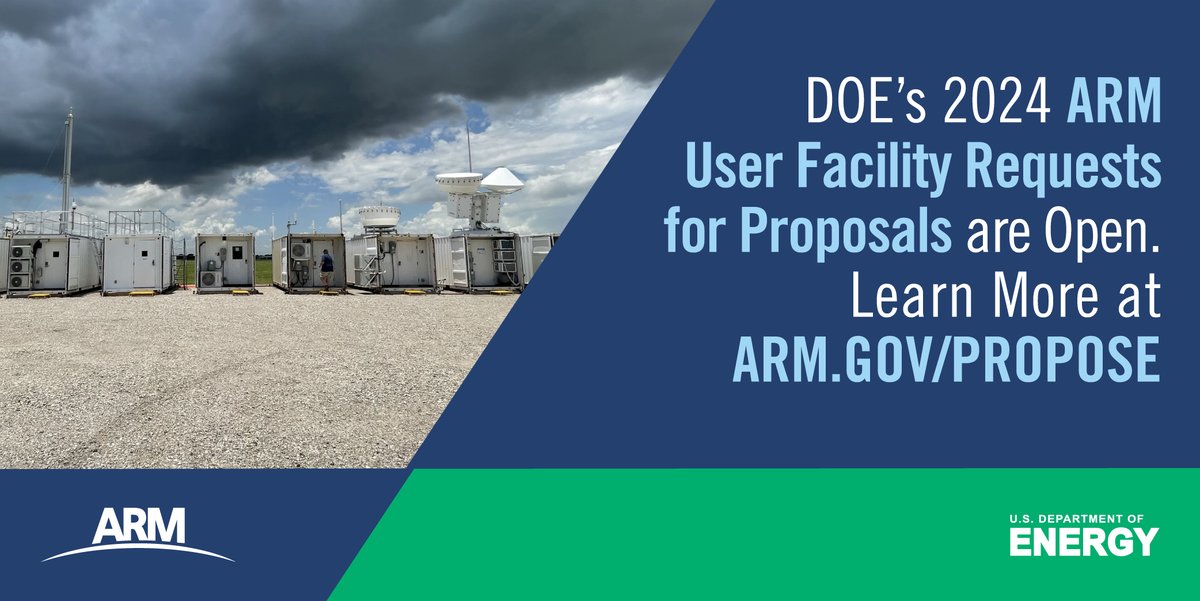 armnewsteam's tweet photo. . @doescience is accepting pre-proposals from scientists to deploy an ARM Mobile Facility to advance fundamental understanding of #atmospheric processes to improve earth system models | #DOEClimateScience #OpenScience #ClimateScience | https://t.co/g4kchiOkWA https://t.co/9mpF25T0Gv