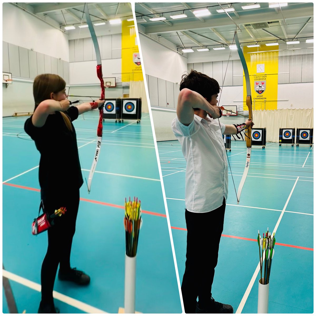 ccsarchery's tweet image. New term, new archers, and a few impressive regulars.  #archery #saethyddiaeth #schoolarchery