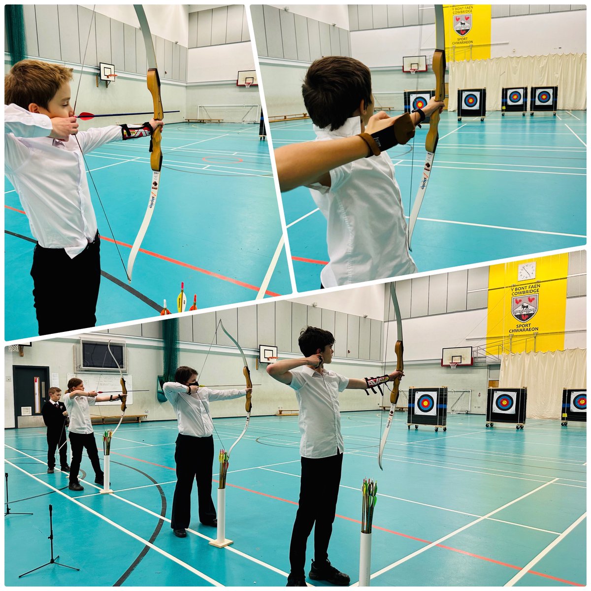 ccsarchery's tweet image. New term, new archers, and a few impressive regulars.  #archery #saethyddiaeth #schoolarchery