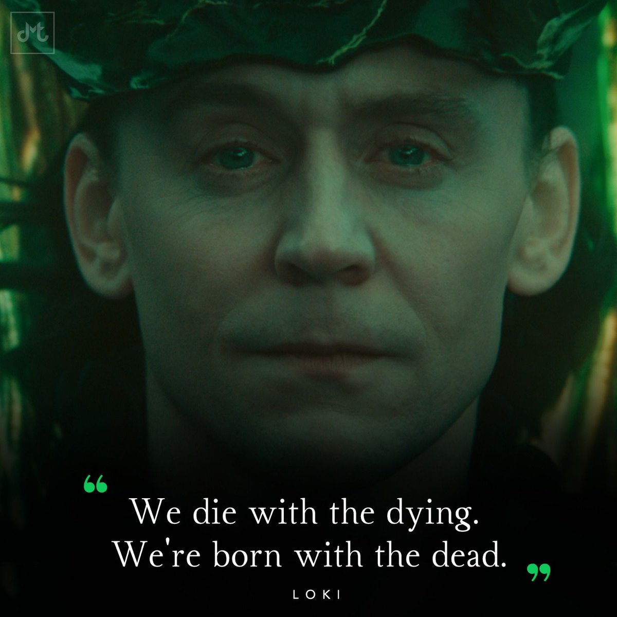 dmtalkies's tweet photo. Wise Words,
Poetic Loki!
.
.
.
#loki #lokiseason2 #MCU #MCUVillains #MarvelUniverse #LokiQuotes #TSEliot #LittleGidding https://t.co/qYqlf2lt1Z