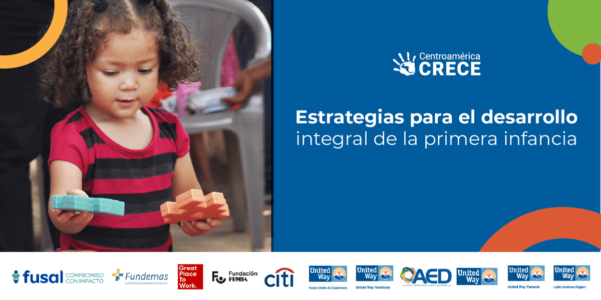 unitedwaypanama's tweet image. El juego es una herramienta imprescindible para el desarrollo físico, mental y emocional en la infancia.
✅Inscríbete a nuestro curso: “Estrategias para el desarrollo integral de la Primera Infancia” en este enlace: …ainfanciafusal.centroamericacrece.org