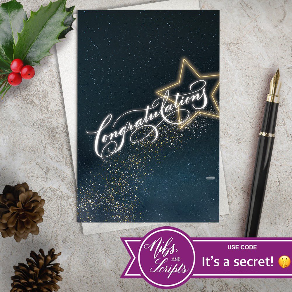 nibsandscripts's tweet image. Congrats! It’s almost Friday! Honestly, you can congratulate anything if you really wanted to 😎

Reach for the stars with the @TOstationery Virtual Market, coming to you from November 26th to December 9th, and support your favourite paper goods vendors!

#torontostationeryshow