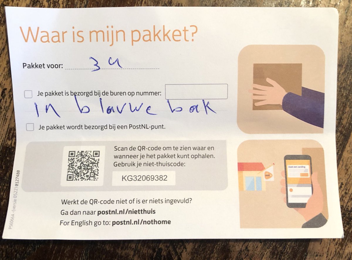 Nee <a href="/PostNL/">PostNL</a> , mijn kliko is geen brievenbus. Deksel sloot niet eens, en pakketten (2) bevatten dure inhoud. Nu al de derde keer. Is dit gebruikelijke praktijk?