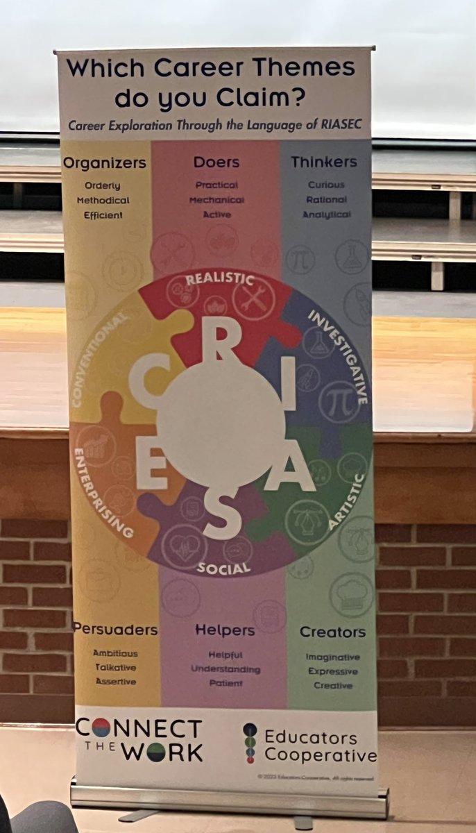 EFMSWarriors's tweet photo. Thank You @EdHidalgoSD for the BEST day ever! Your knowledge &amp; expertise on building a common language with students about their strengths, interests, &amp; values is incredible. Thank you for the professional development! Keep that passion - it’s contagious. #RIASEC #COMMONLANGUAGE https://t.co/8bY1jIfmI9