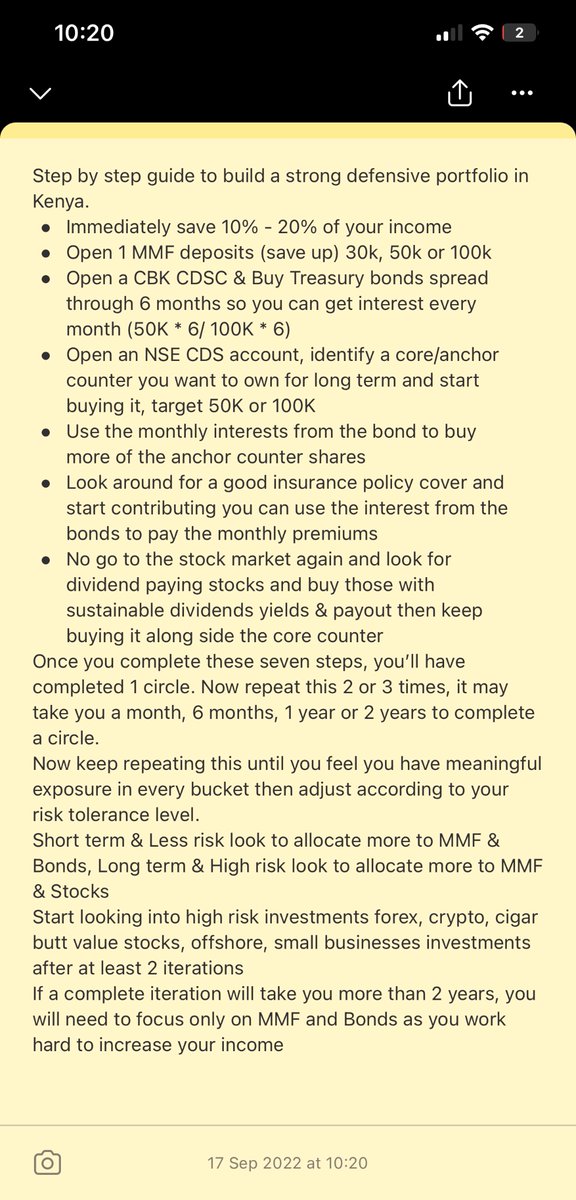 Year In, Year Out...
A timeless step-by-step guide to building a strong defensive investment portfolio in Kenya.