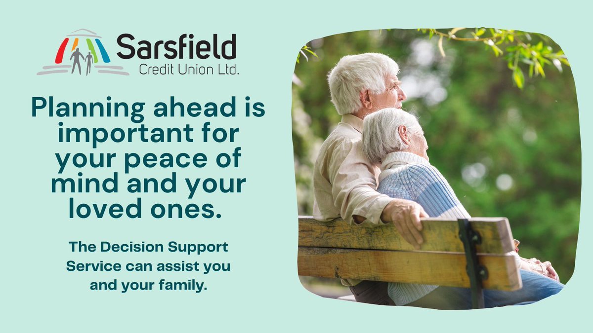 Planning ahead is important for your peace of mind and your loved ones.

The Decision Support Service can assist you and your family.

Click here for more information👇 
buff.ly/3SJXwYy
#assisteddecisionmaking #decisionsupportservice