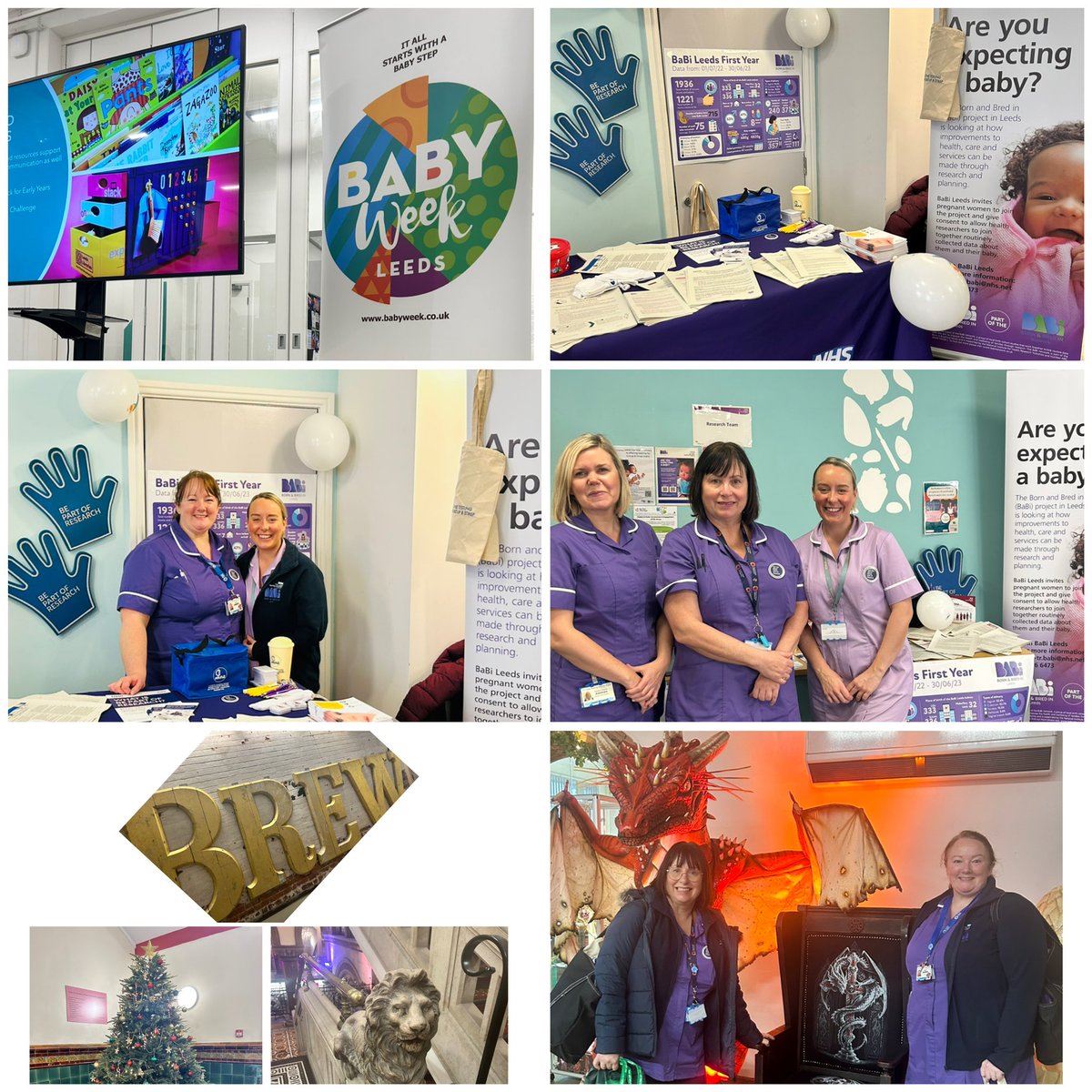 The BABi Leeds team have really enjoyed attending lots of events this week at @BabyWeekUK we can’t wait to see what 2024 has in store! #babyweek #research #babileeds #bib4all @DrKarenElson @crustymcrusty @LthtWomens @jayne_wagstaff @scriven_emily