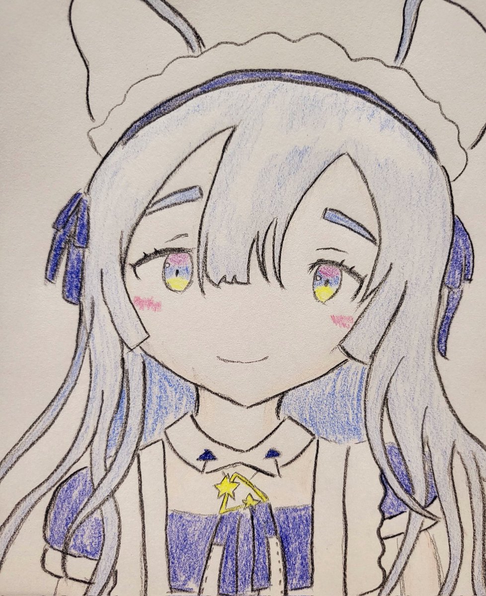 0QZUzT1wqC4wYRI's tweet photo. 仕事の合間に描いてみた😌
#yunicode https://t.co/bpTGSEVx7G